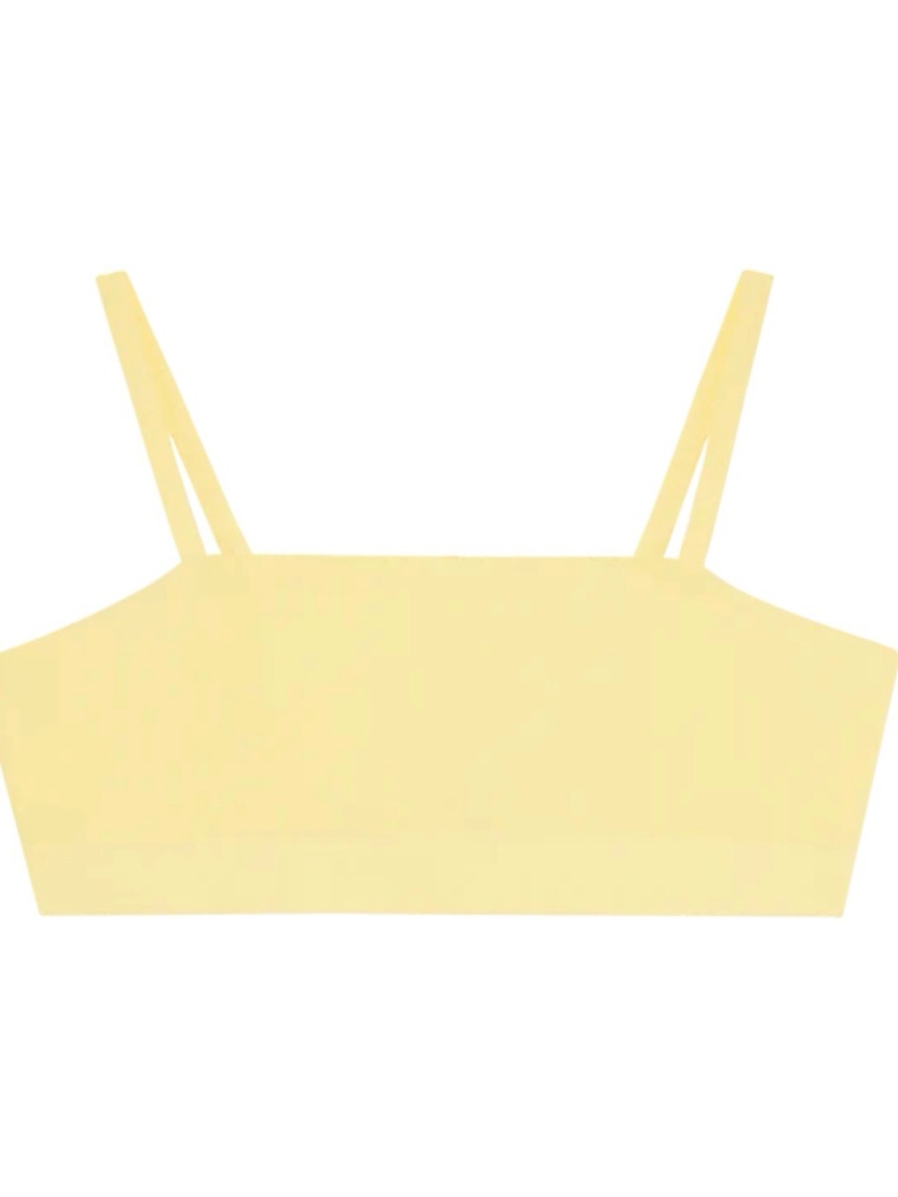 NWOT HUHA Women's Adjustable Tata Mineral Bra Yellow Limoncello Size LARGE
